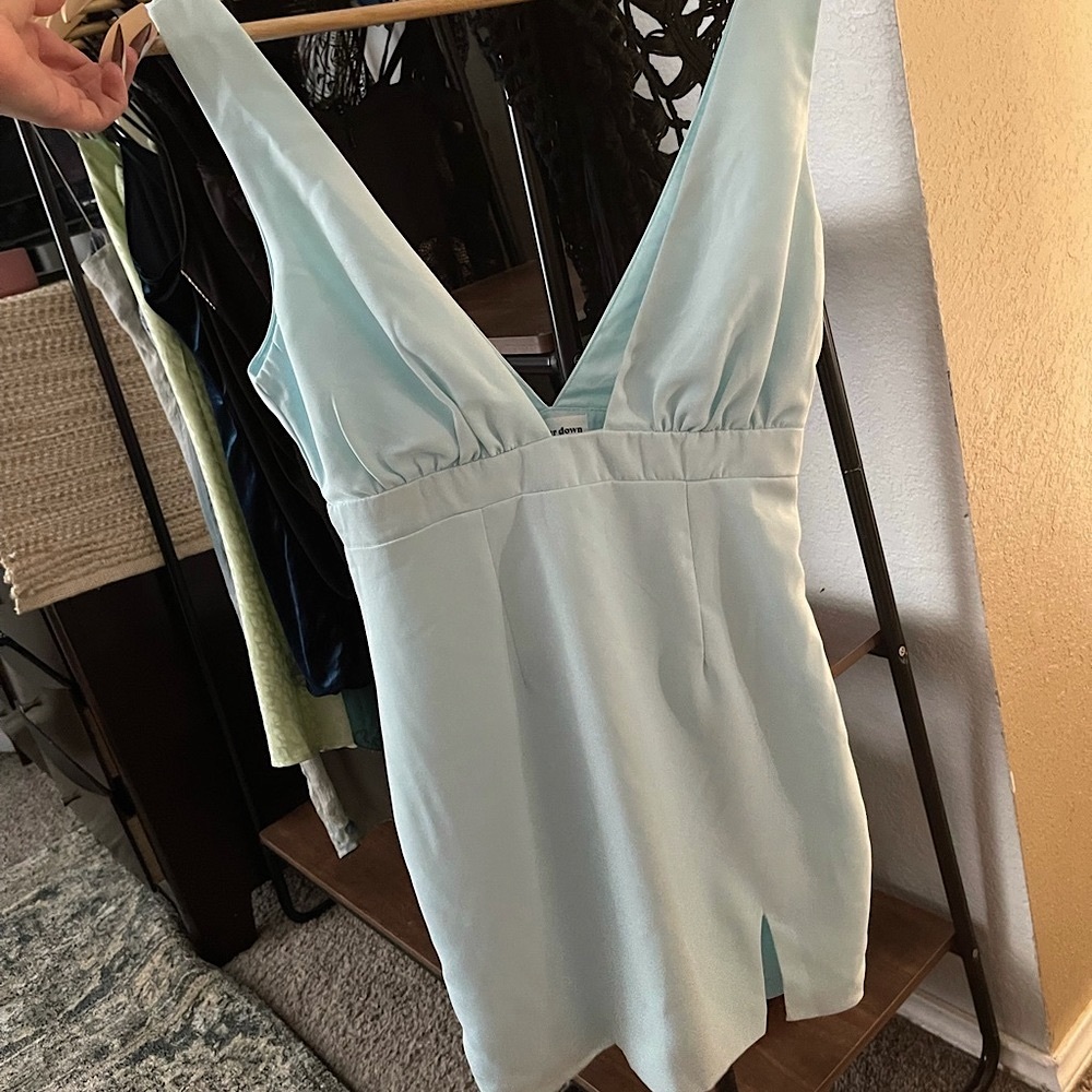 Super down XS mini dress